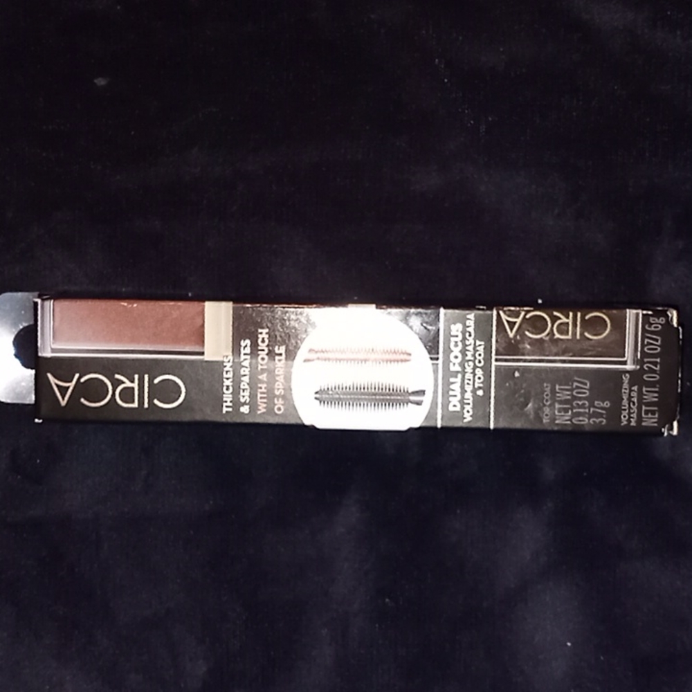 CIRCA DUAL FOCUS VOLUMIZING MASCARA AND TOP COAT